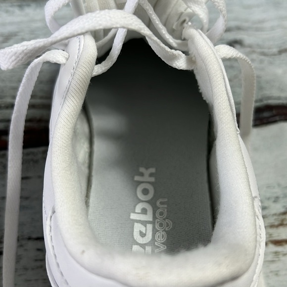 REEBOK CLASSIC SP VEGAN White/White Women’s Size 7.5 - Picture 9 of 9